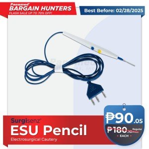 Bargain Hunters - Surgisenz Disposable Electrosurgical Pencil (ESU Pen)